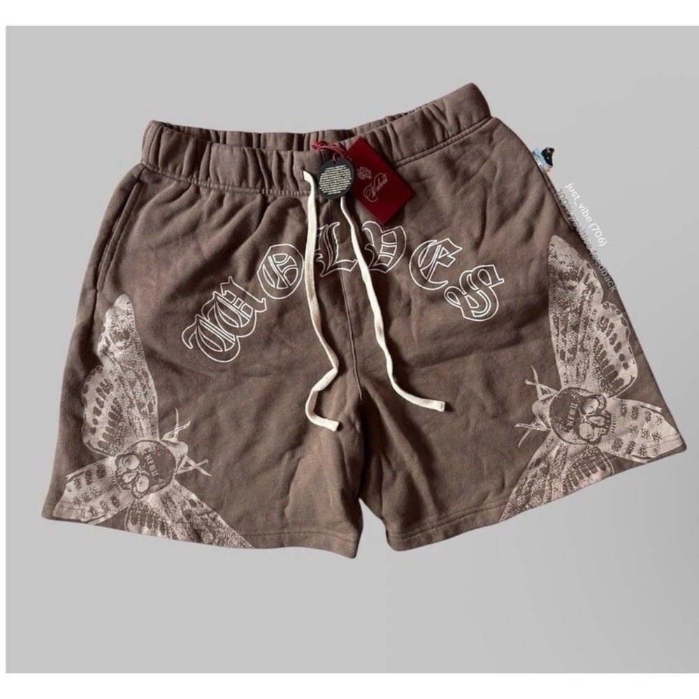 Darc Sport Moths End OS Post Lounge Sweat Shorts Red Tag 1 /500 Size L